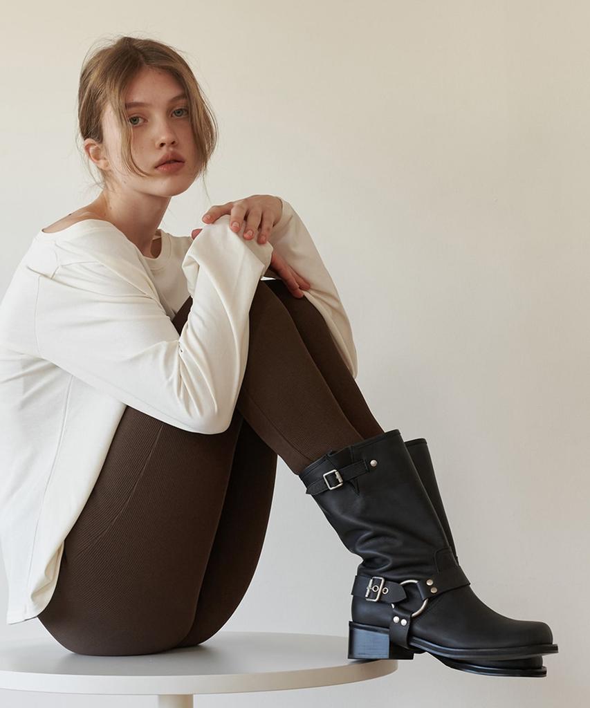 Lilyshoe Clive Half Boots_4 Color(2 Way) (A Type)