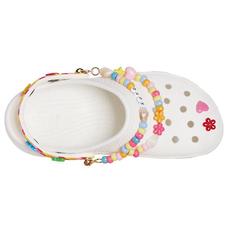 Crocs Classic Thick Sole Sport Sandals Women Sandals White 206984-94S