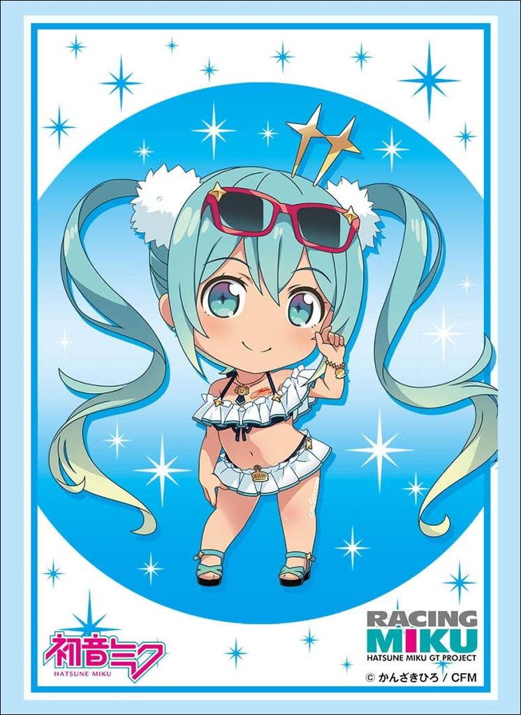 Bushiroad Sleeve Collection High Grade 1705 Miku Thailand Support Nendoroid Vol. "Racing 2018" ver.