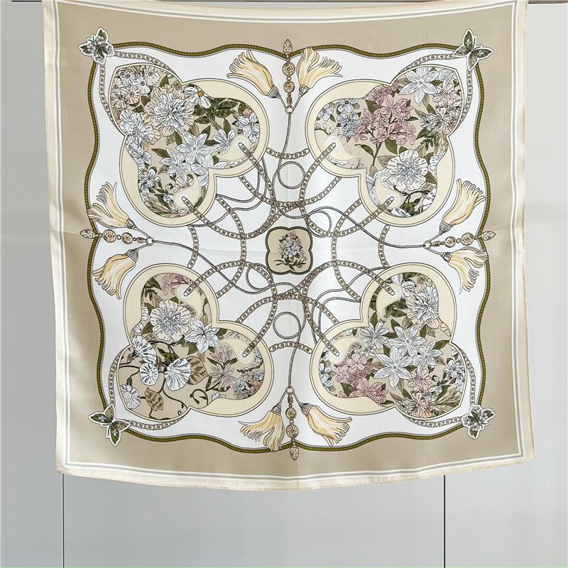 Silk Scarf 11 Mmi Silk Scarf Women's Spring and Autumn Fashion Versatile Mulberry Silk Scarf 71 Chinese Scarf Shawl