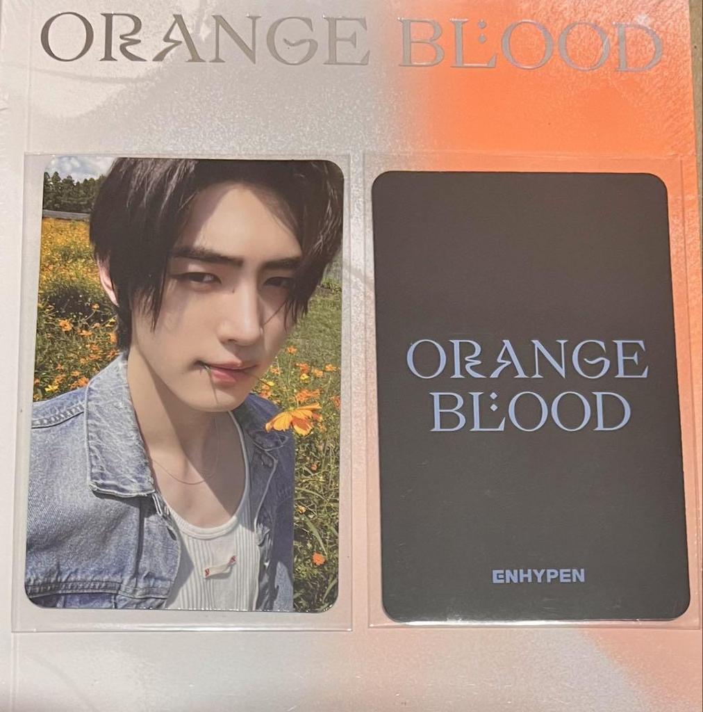 [USED] ENHYPEN KPOPMERCH shopee bonus trading card Sunghoon