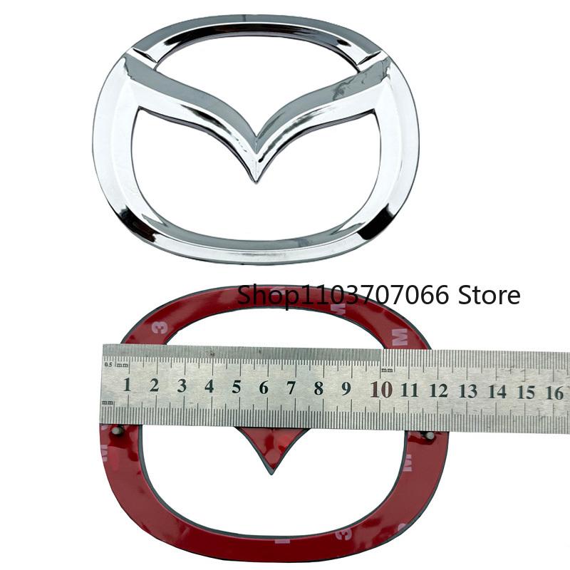 Car Hood Front And Rear Tail Mark ABS Logo Compartment X Badge Sticker For 2006 07 08 09 10 11 12 13 14 Year MAZDA3 Accessories
