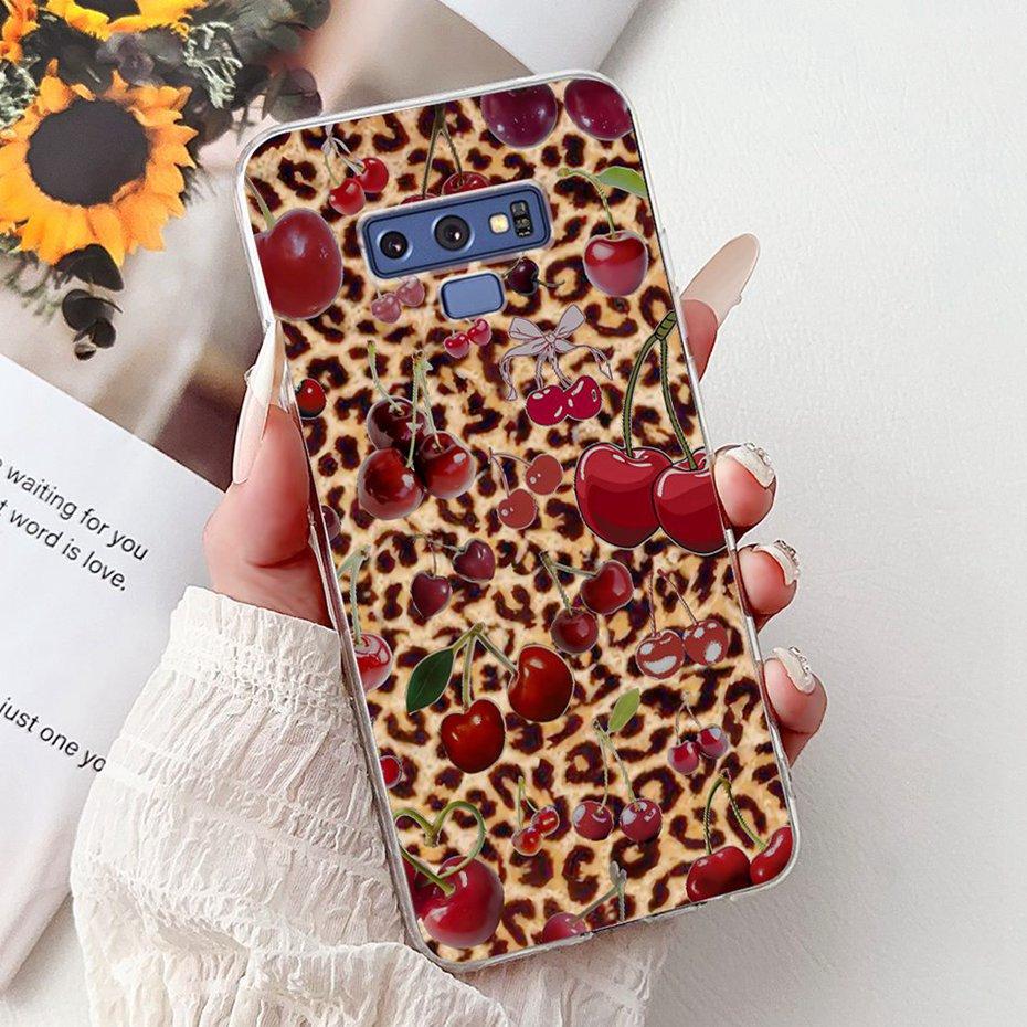Fashion Painting Case For Samsung Galaxy Note9 Soft Silicone Phone Cases For Samsung Note 9 SM-N960F Covers Bumpers