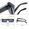New Vintage Rectangle Sunglasses Women Punk Small Frame Sun Glasses MenTrends Square Glasses UV400 Shades Fashion Eyewear
