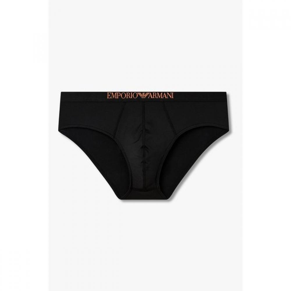 Emporio Armani Men S gloSSy Center Color Logo Brief  0816111004 S(95)