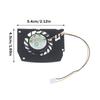 1/2/3 Pcs New Mba4412Hf-A09 Graphics Card Cooling Fan 12V 0.24A Nv Graphics Card Cooling Fan