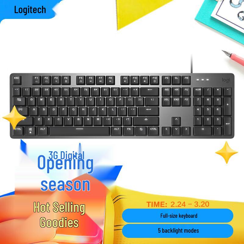 

Logitech K845 Wired Mechanical Keyboard