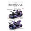 1/24 Alloy BENZ SLS Model Toys, Cool Sound and Light, Exquisite Desktop Ornaments, The Best Collection for Car Model Enthusiasts