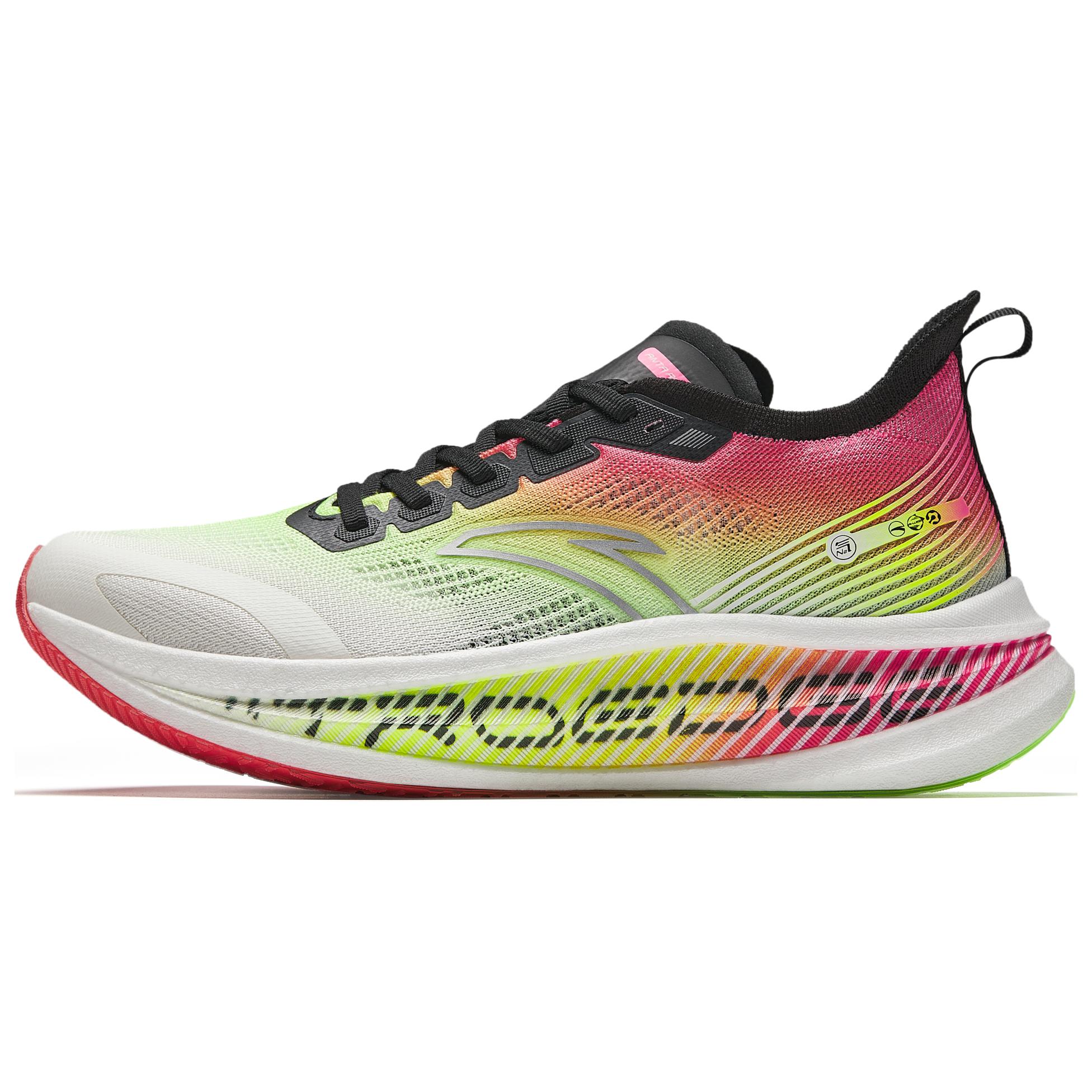 Anta Basketball Shoes Men Black Orange 912425588-8 44
