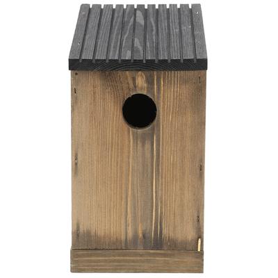Wooden Pet Bird Nests House Nesting Box Birdhouse Accessories for Garden Ornaments