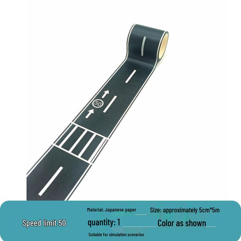 Cardboard Traffic Track Educational Toy for Kindergarten Art & Play Area