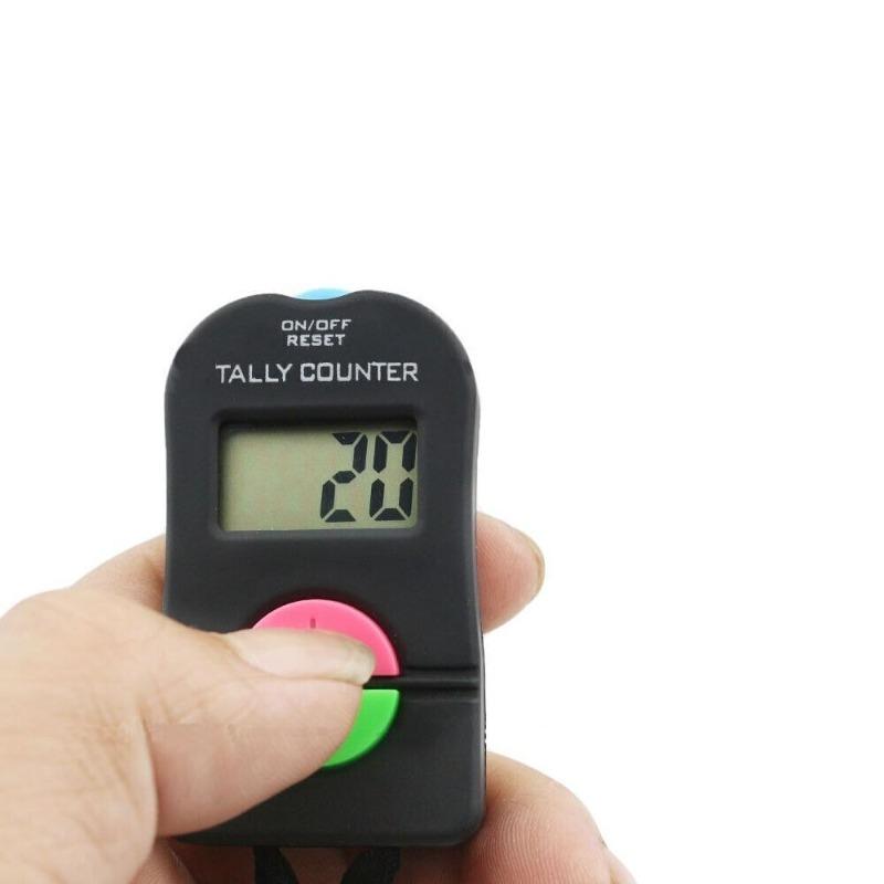 1PCS Lightweight Golf Score Stroke Mini Clicker Digital Counter Electronic Counter 6.3x3.4x1.5cm