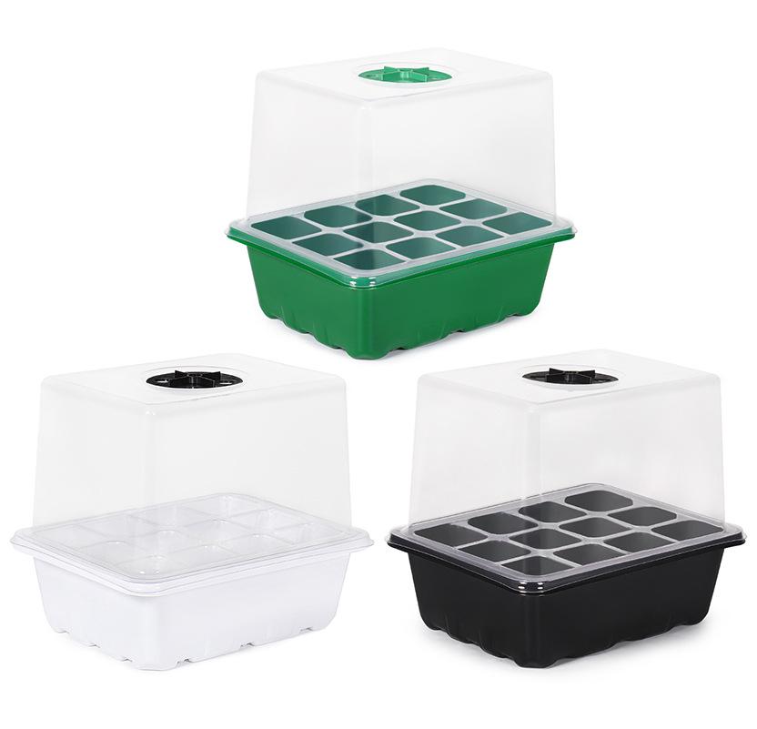 6/12-Hole Breathable Seedling Tray for Home Vegetable Planting and Care