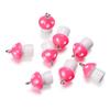 10Pcs/Lot 11x18mm Mushroom Pendants Charms DIY Findings Keychain Bracelets Pendant for Necklace Jewelry Making Accessories