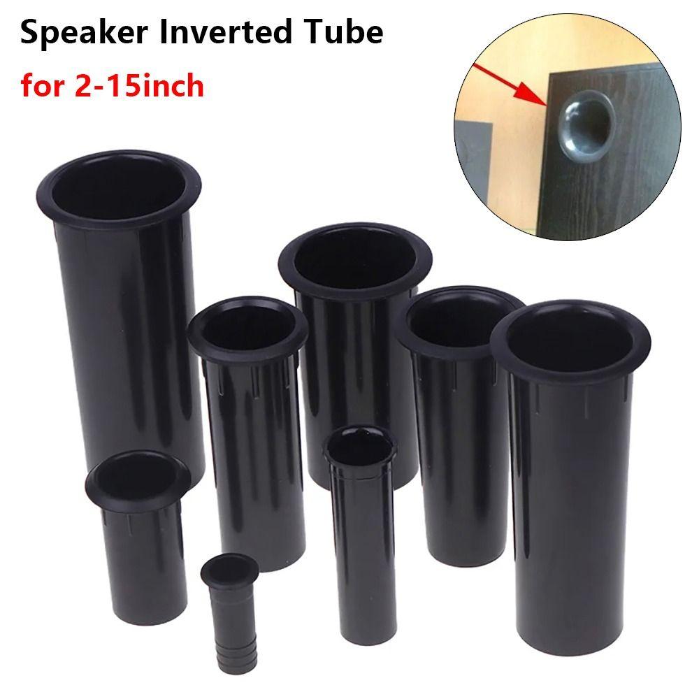 1Pcs New Durable Vent Speaker Port Tube Plastic Bass Reflexes Inverted Tube Guide Tube for 2-15inch Speaker