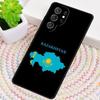 Kazakhstan Flag print Silicone Phone Case For Samsung Galaxy note 10 pro S26 S25 S24 S23 S22 S21 Plus S25Ultra Capa Cover