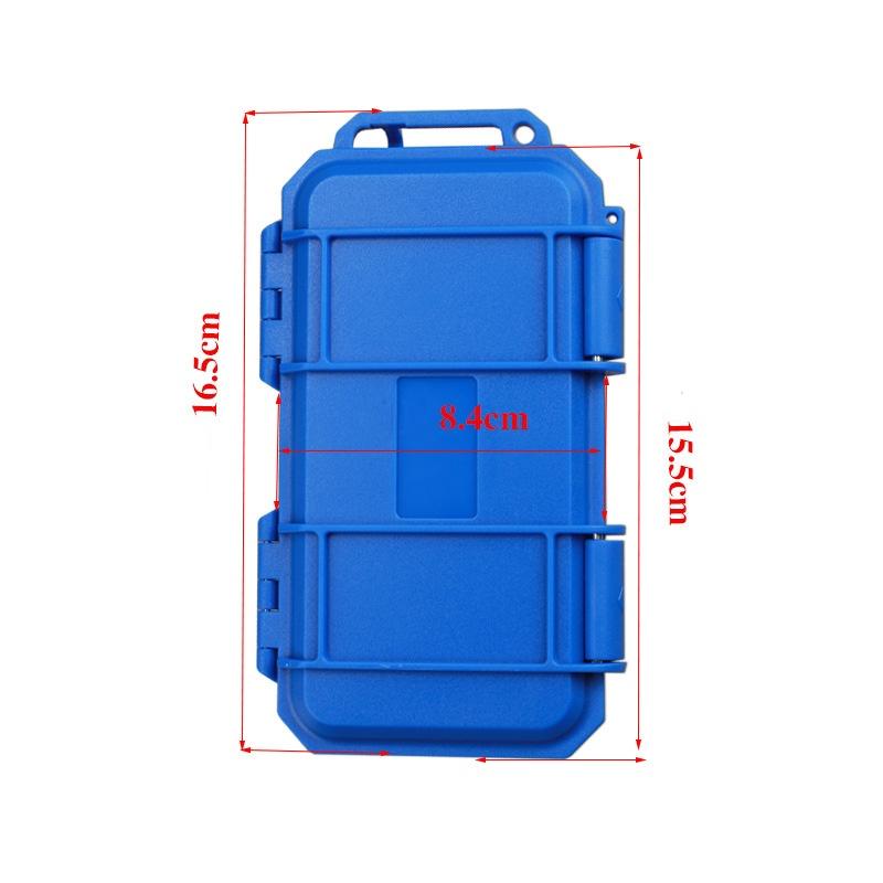 General Hardware Tools Tactical Waterproof and Shatterproof Storage Box EDC Portable Shockproof Box