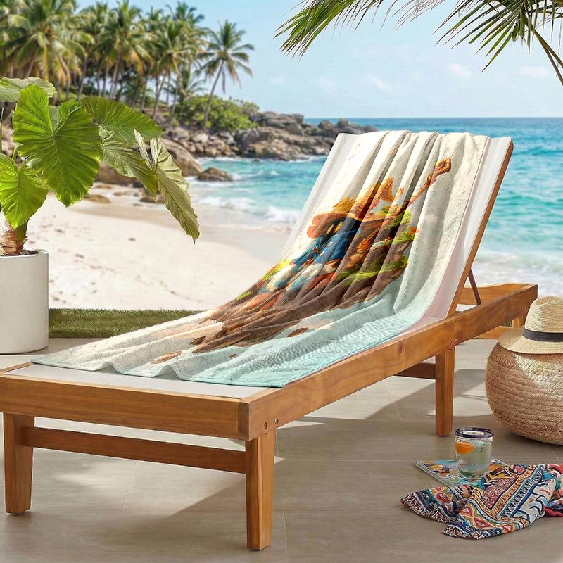Ff9 Vivi Fashion Beach Towel: Ideal for Summer Adventures Soft, absorbent and quick drying suitable for swimming and bathing