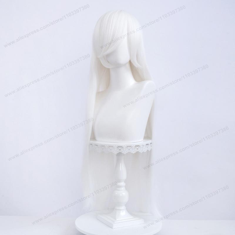 Anime 100Cm Long Staight Cosplay Synthetic Wig Black White Red Pink Brown Gold Blue Women Heat Resistant Hair High Quality Wigs