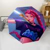 1pc KPop Demon Hunters MIRA2 Umbrella, Sun Protection, And UV Shielding. It Has Eight Sturdy Ribs for Outdoor Use And Perfect Gift