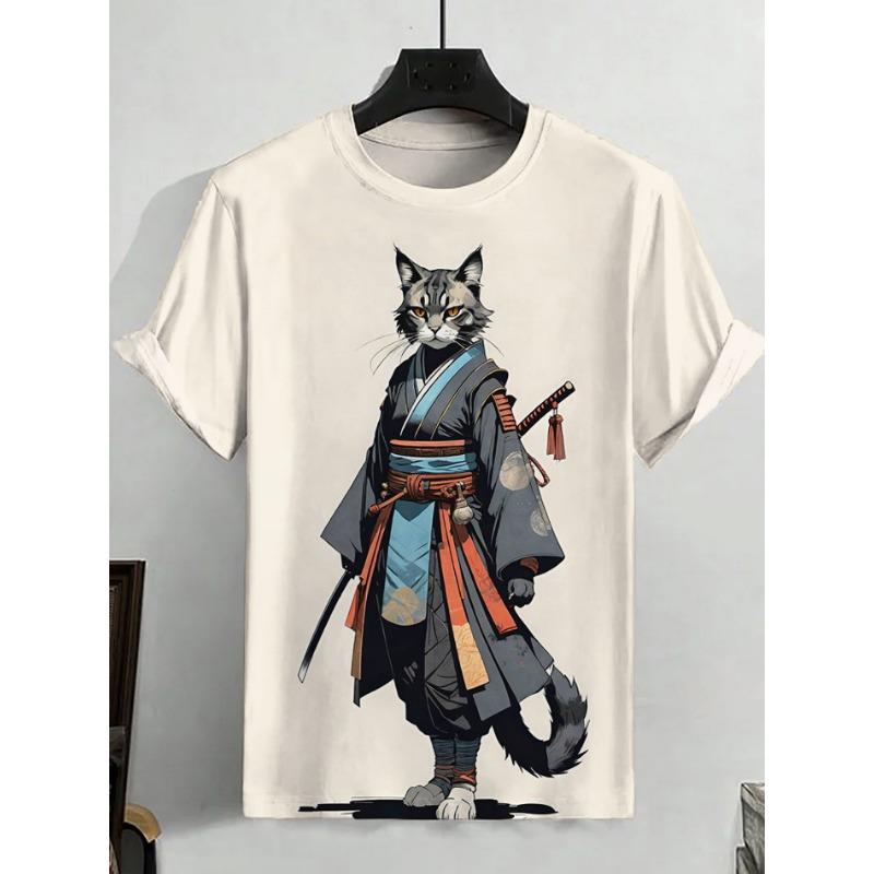 Summer T-shirt Hip Hop Series Digital 3D Printed Women's Short Sleeved Sports T-shirt Top