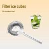 Edelstahl Cocktail Eis-Sieb Filter Shaker Werkzeug