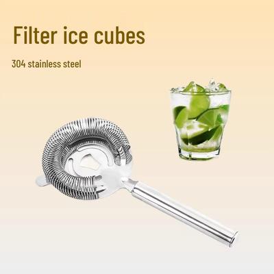 Filtre passoire à glaçons à cocktail en acier inoxydable Outil shaker
