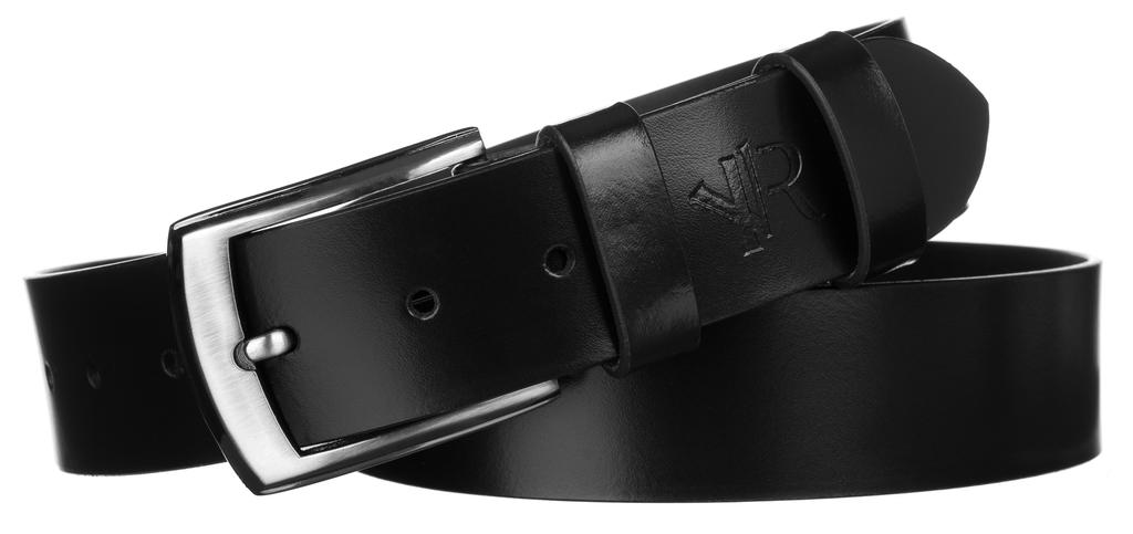 Men's Leather Belt RPM-27-110-SPL-8039 Black