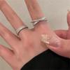 Cross Diamond Ring Women's Ins Wind Cold Wind Design Ring Jewelry
