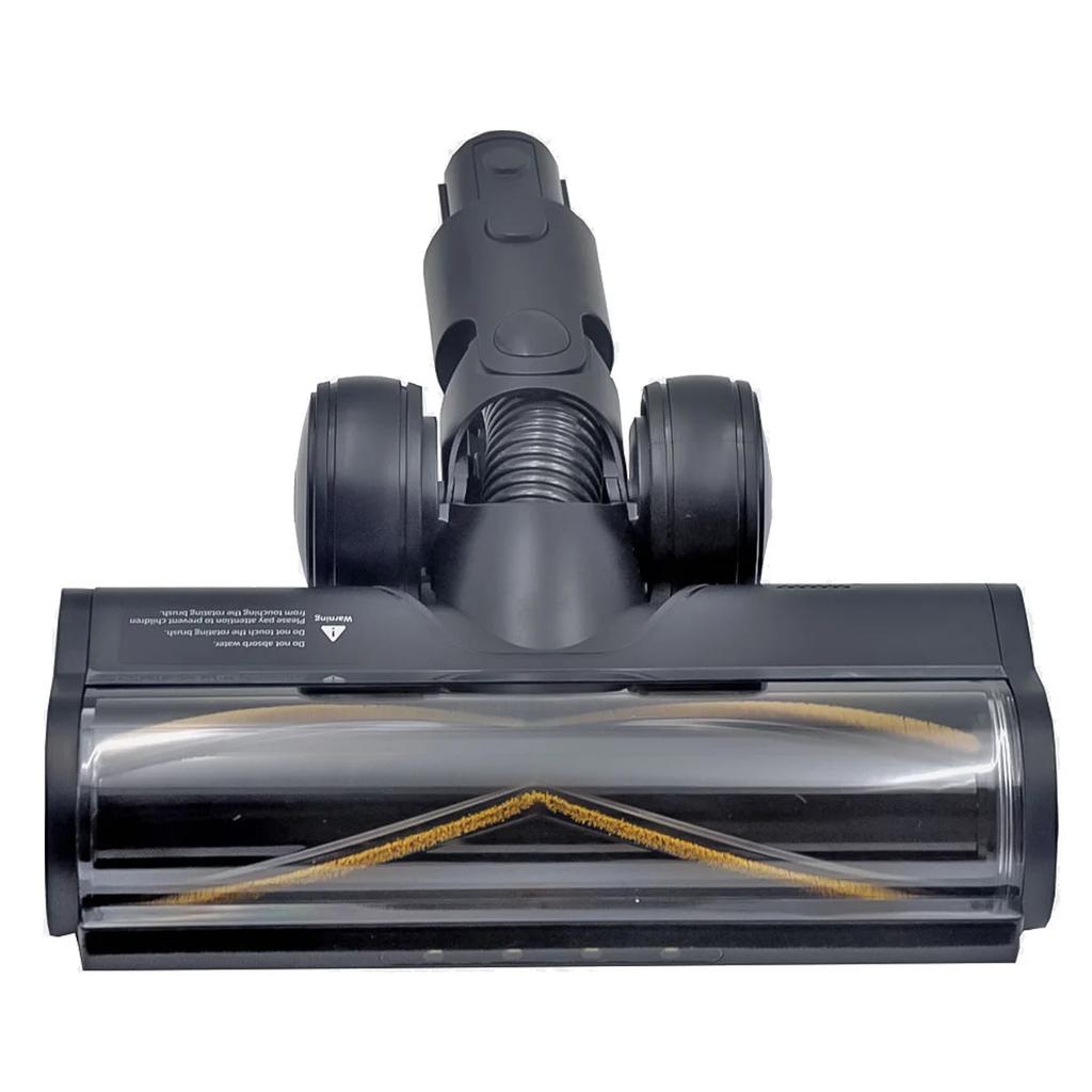 Vacuum Cleaner Electric Floor Brush Head for Dreame R10 R20 R30 T30, Soft Roller Brush Head with LED Dust Lights, Mop Attachment