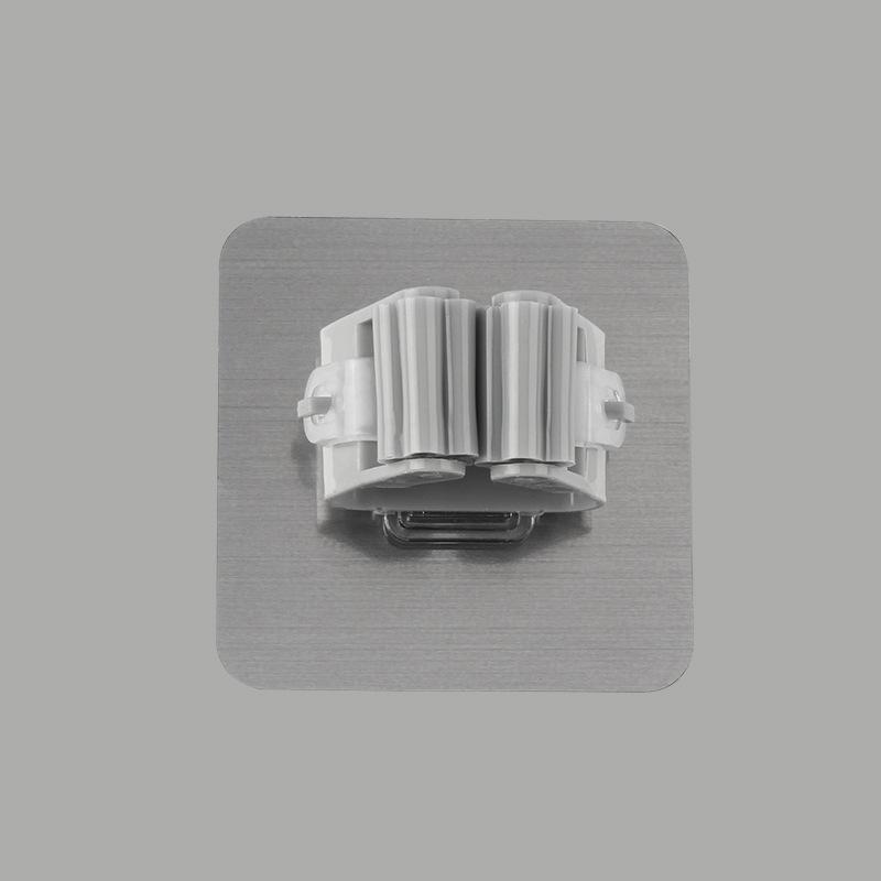 Factory Price Wall Hook Strong Adhesive Kitchen Mop Holder Home Essentials Bathroom Hanger Brush Broom Hook
