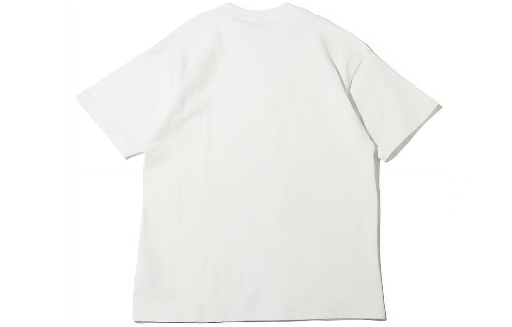 Nike T Shirts Men's White Crew Neck Moderate Straight Fit DA0321-121