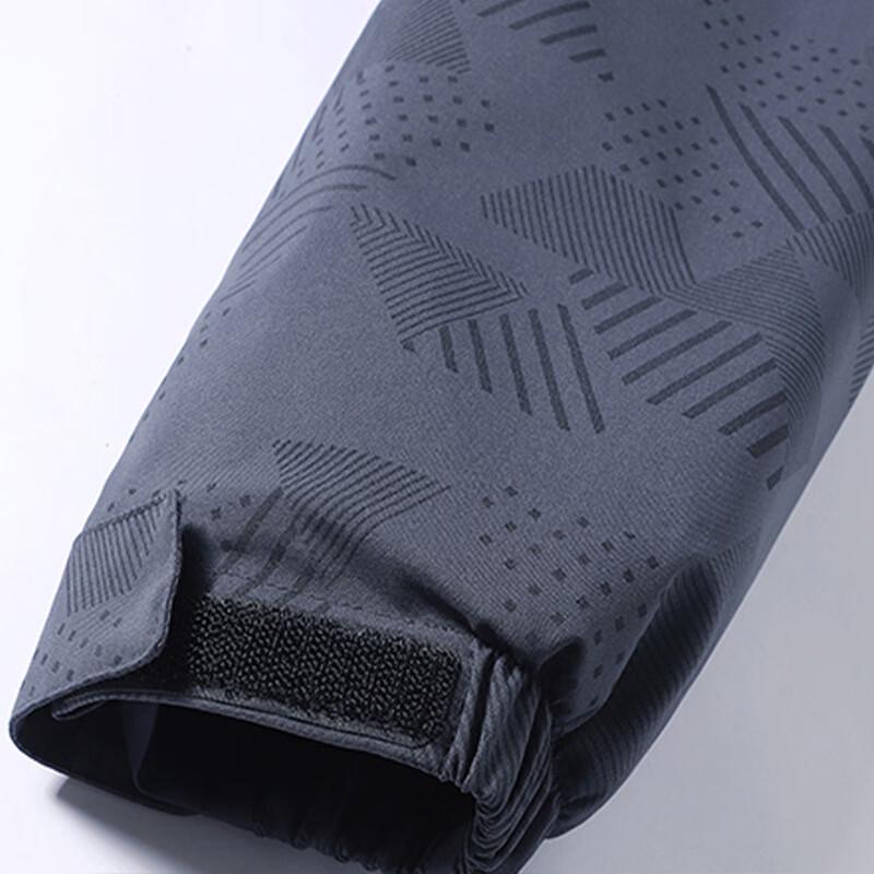 JEEP SPIRIT Men's Plush-Lined Thickened Windproof Casual Jacket