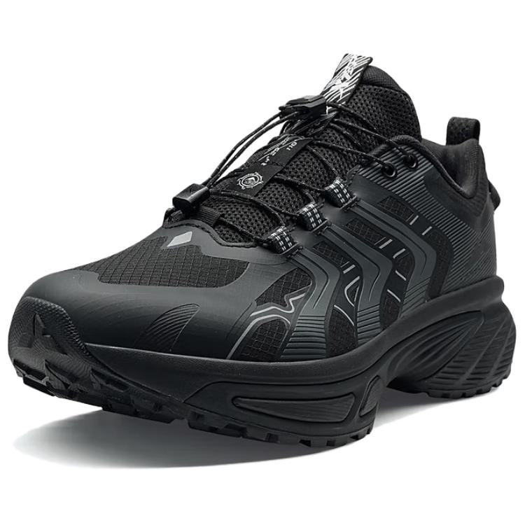 Xtep Comfortable Genesis 4.0 Wear-Resistant Breathable Low-Top Dad Shoes Men Sneakers Black 975319170013-7