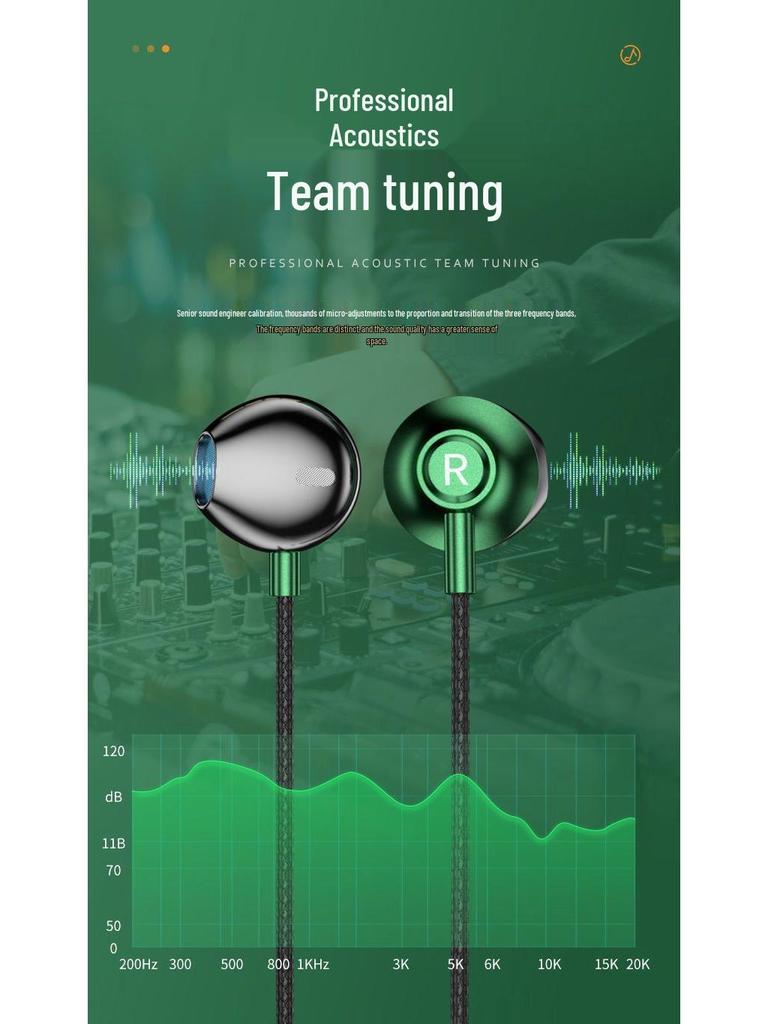 P8 Wired Metal Gaming Headset, Compatible with Apple, OPPO, Huawei Type-C Devices and Universal Computers