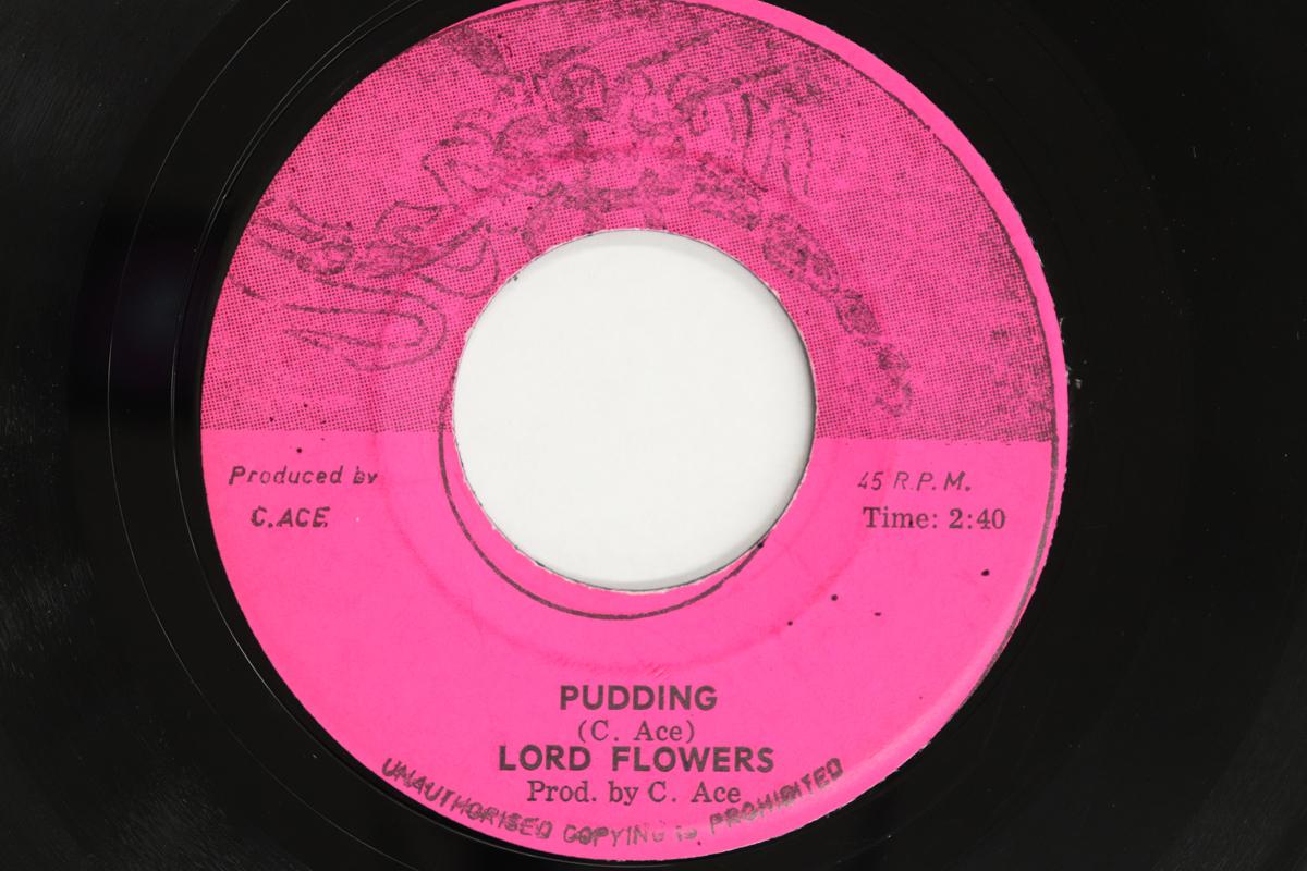 

LP Record LORD FLOWERS Pudding Pudding Pan NONE SCORPION 1974 Jamaica Reggae Ska Dub Used