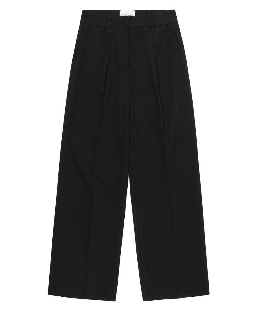 CNVS Straight Fit Slacks_Black