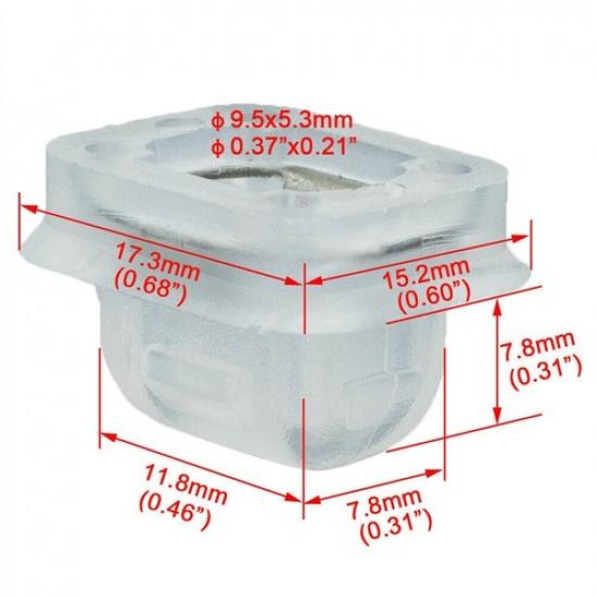 20 Pcs Door Trim Panel Clip Kit For 3 Series E46 E90 E91 E92 E93 E53 Part