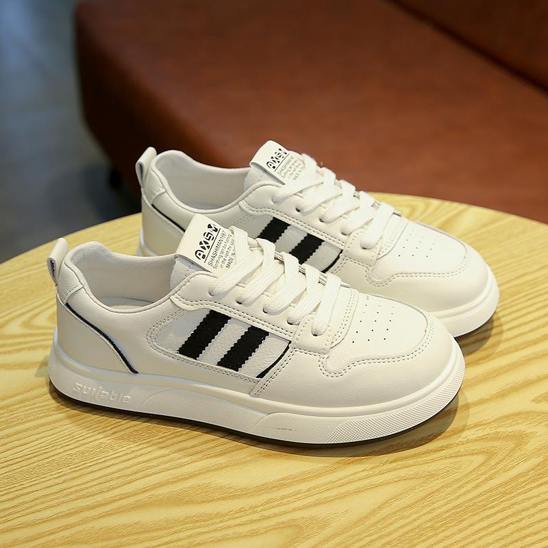 Spring and Autumn Popular Platform Sports Board Shoes, New Fashion Niche Super Fire Versatile Lace-up Sports and Leisure Board