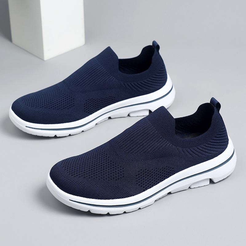 Outdoor Slip on Men's Casual Shoes Comfortable Walking Sneakers Breathable Lightweight Athletic Jogging Sport Shoes Hikihg Shoes