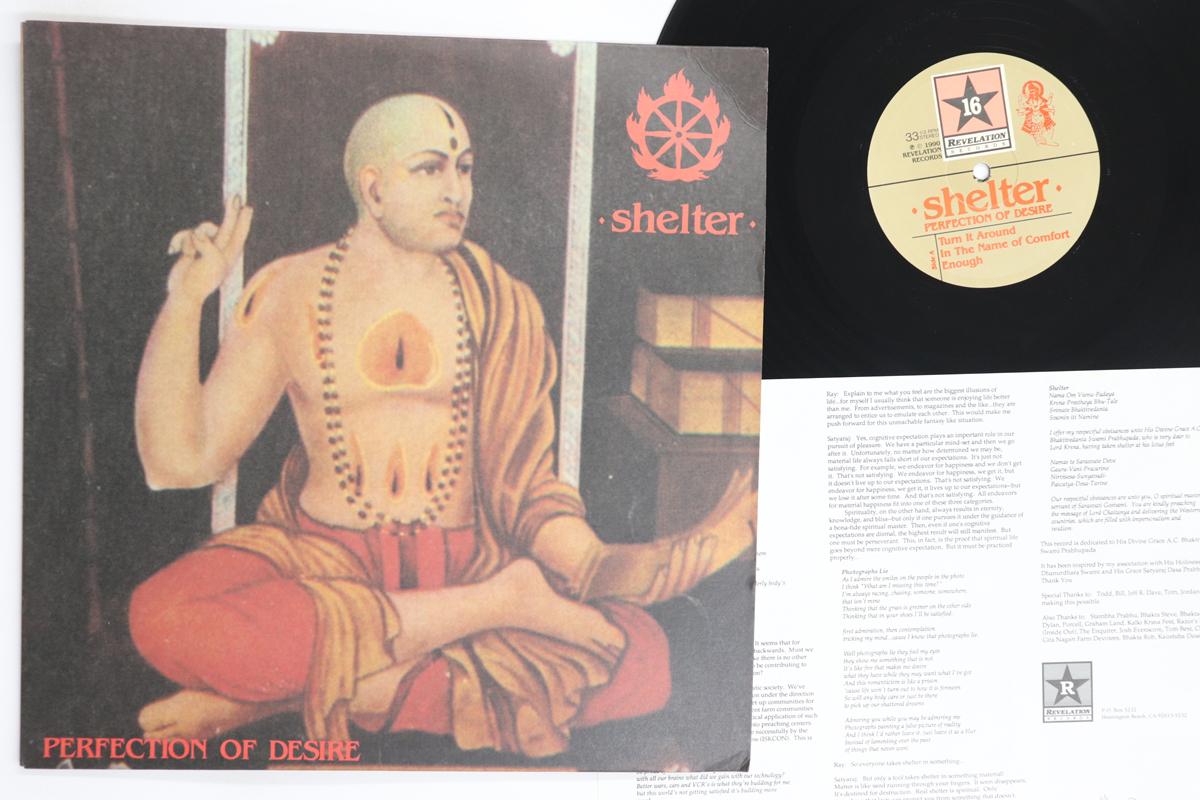 

LP Record SHELTER Perfection Of Desire REVELATION16 REVELATION 1990 US Rock Used