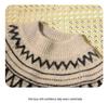 Autumn/Winter Unisex Pure Wool Fair Isle Knit Sweater Pullover for Children
