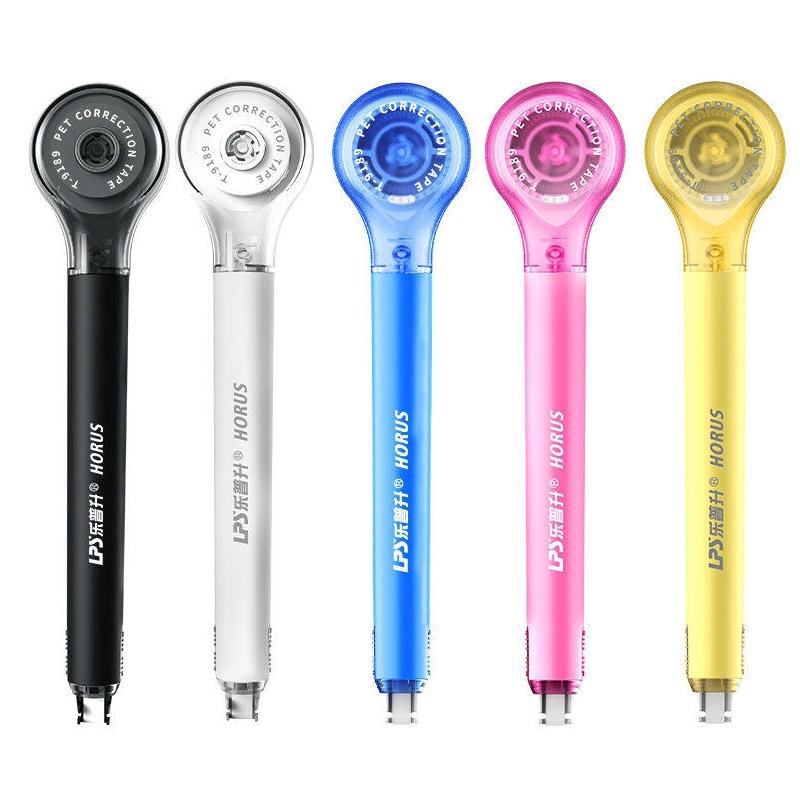 6m Correction Tape Macaron Color Creative Design Corrector of Pen Shape Comfortable Holding Kawaii Stationery School Supplies