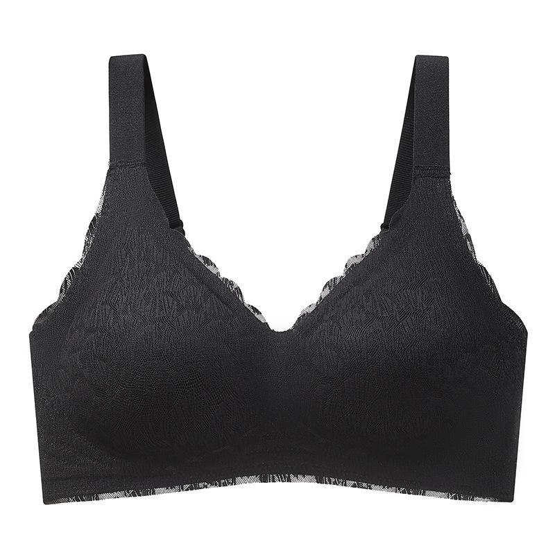 Červená Push-Up podprsenka ve velikosti Plus Size s nastavitelnou podporou proti prověšení pro štíhlejší vzhled