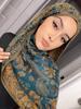 Pashmina Hijab Scarf Long Luxury  Cashmere Shawl Female Foulard Soft Turban Head Wraps For Women Headband Turbans For Women