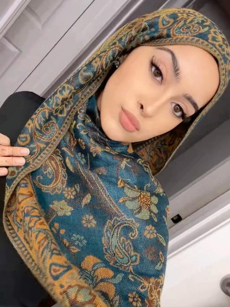 Pashmina Hijab Scarf Long Luxury  Cashmere Shawl Female Foulard Soft Turban Head Wraps For Women Headband Turbans For Women