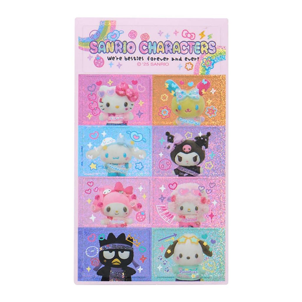 Sanrio Sticker Set Sanrio Characters PVC and Ages 125199 (#SanrioGakuenKiramekiSai) Paper, 3+,