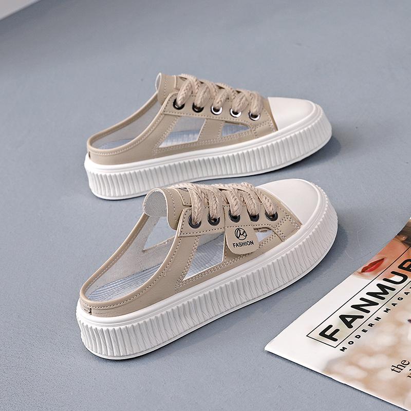 

Черная сумка голова полутапочки женские новые женские парусиновые туфли на плоской подошве повседневные полуподносы женская обувь 831 40 хаки