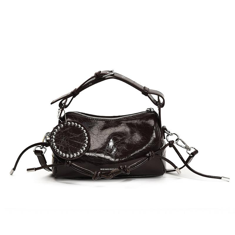 Boston Color Solid Bag Handbag Single Shoulder Crossbody Bags Fashion Women