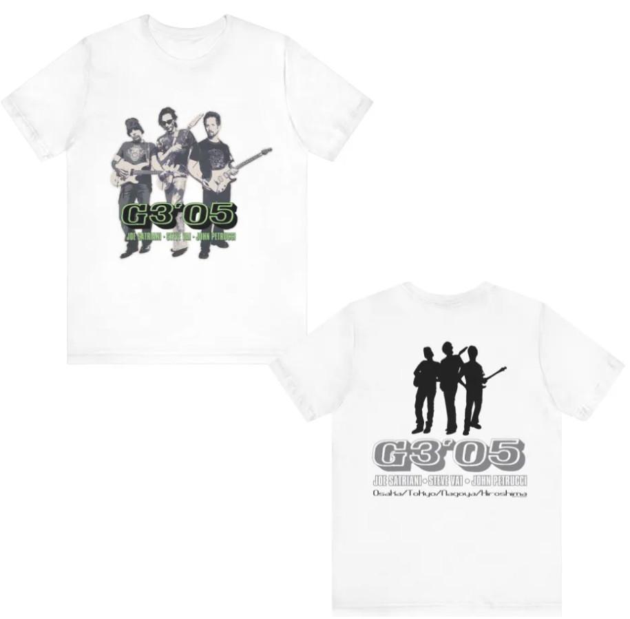 G3 Live in Tokyo - Стив Вай Джо Сатриани Джон Петруччи Япония Футболка Унисекс Футболка S